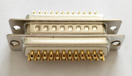 D-sub25芯焊接式矩形��B接器